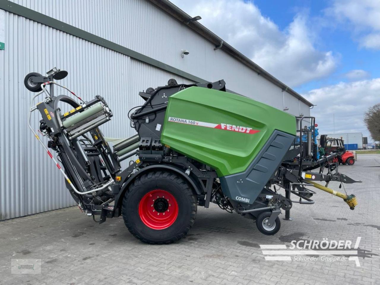 Rundballenwickelgerät типа Fendt ROTANA 160 V COMBI | 25 MESSER, Gebrauchtmaschine в Westerstede (Фотография 2)